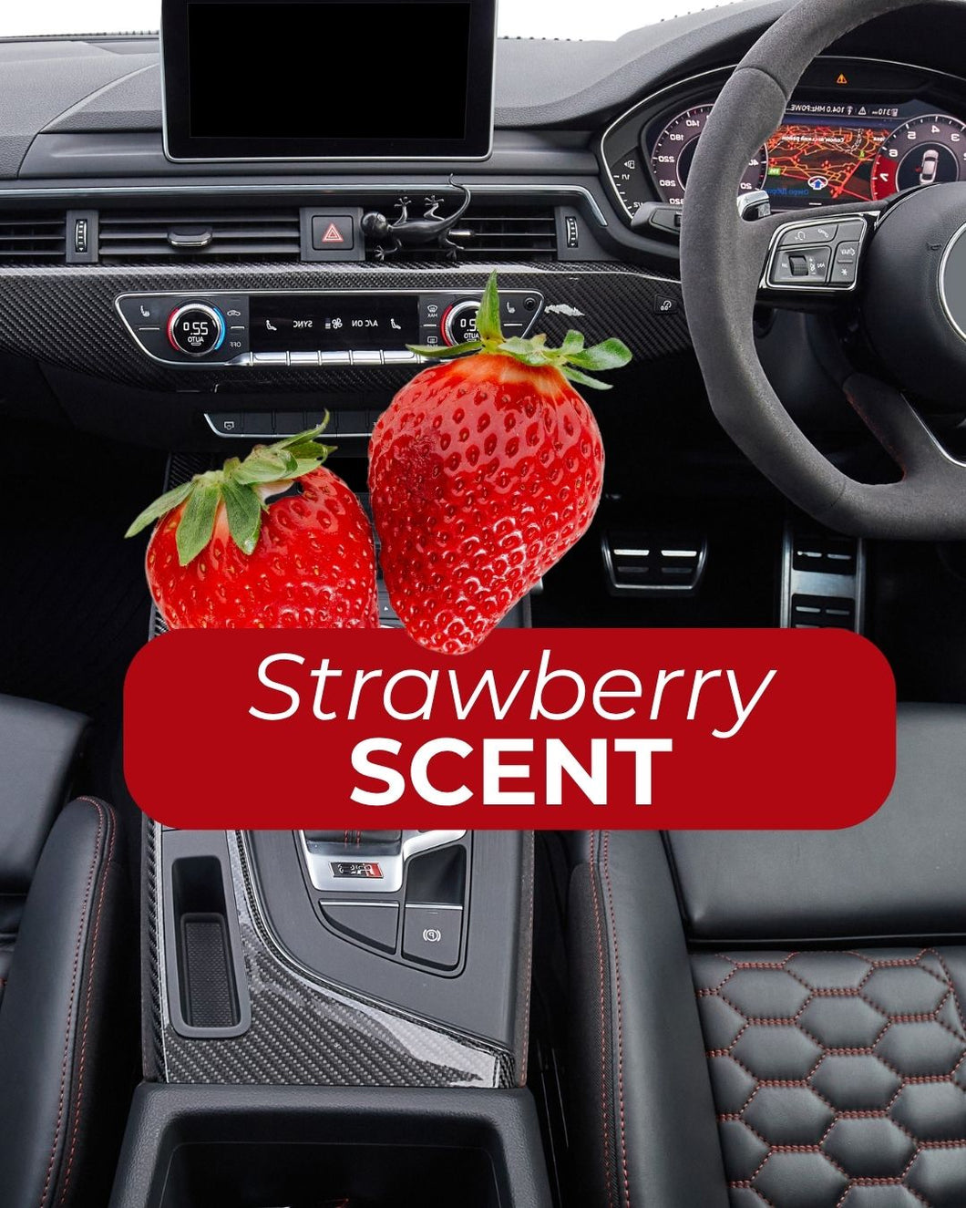TGCC - 1LT CAR AIRFRESHNER (STRAWBERRY)