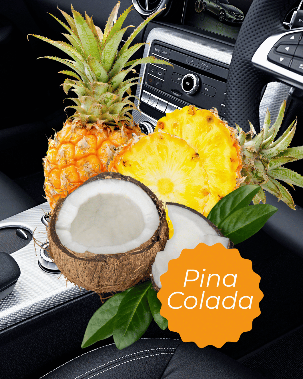 TGCC - 250ML CAR AIRFRESHNER (PINA COLADA)